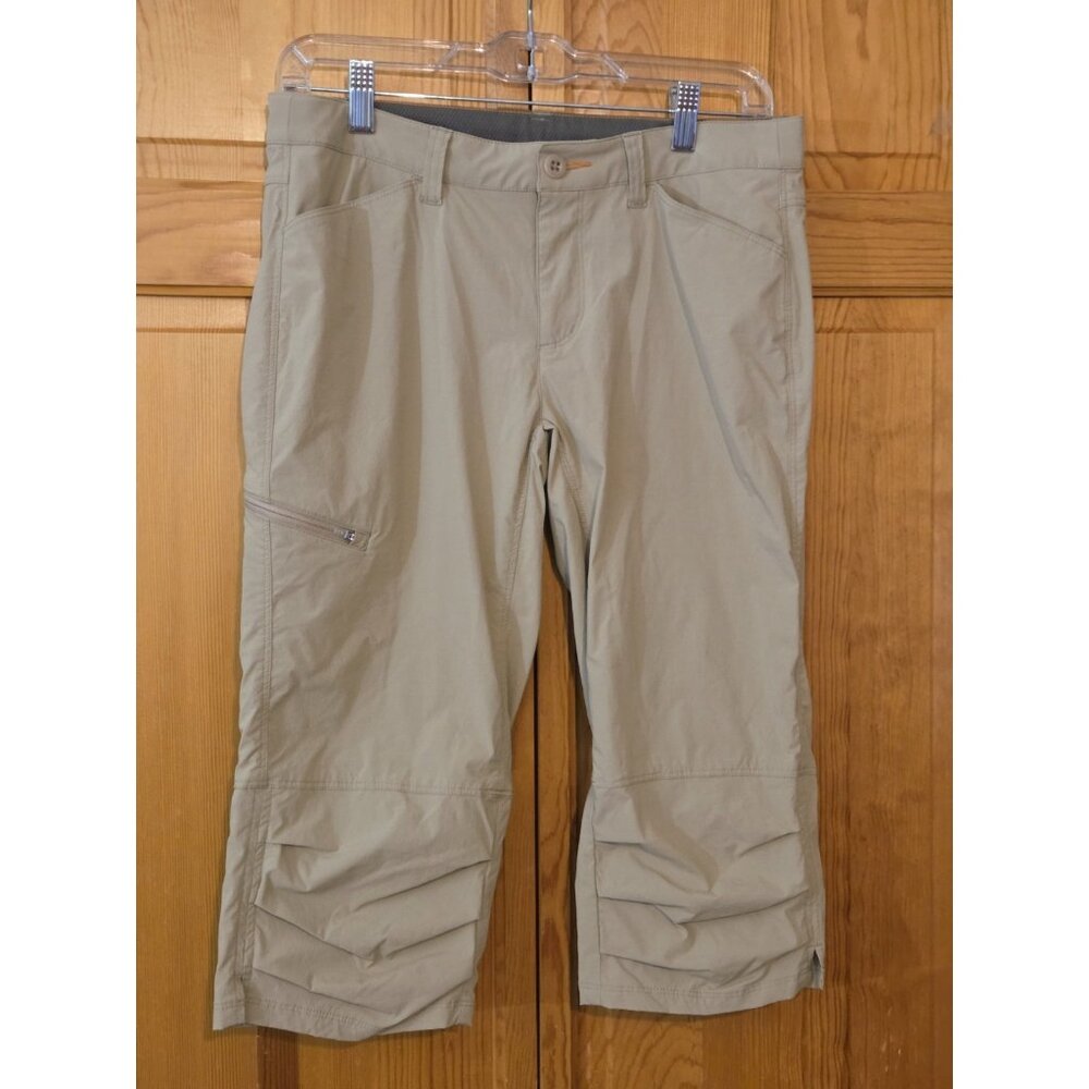 Orvis Women's Pants  6 Performance Quick Dry Capris Khaki Beige‎ Hiking Golf